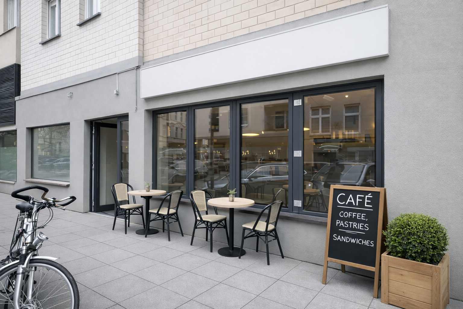 Visualisierung Café